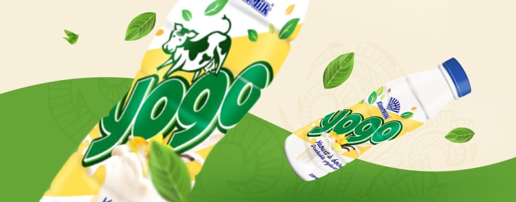 Yogo, yaourt à boire de Fan Milk